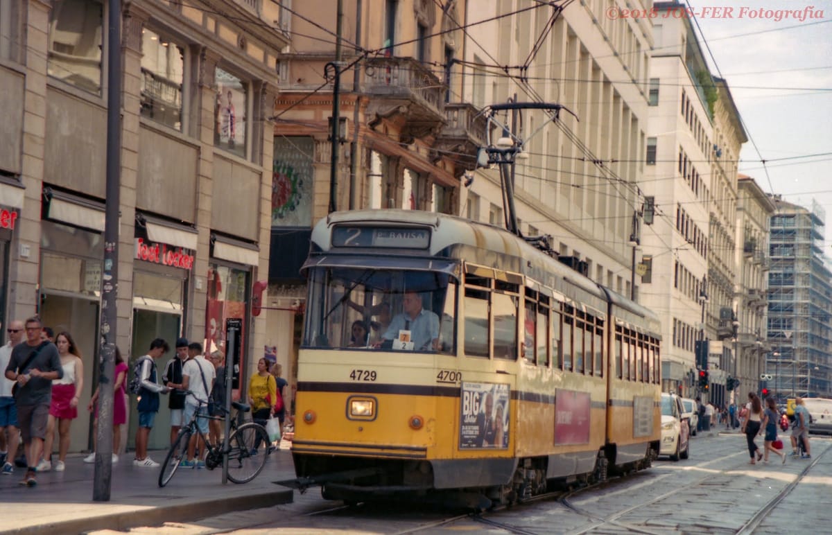 Milano, paradiso dei tram