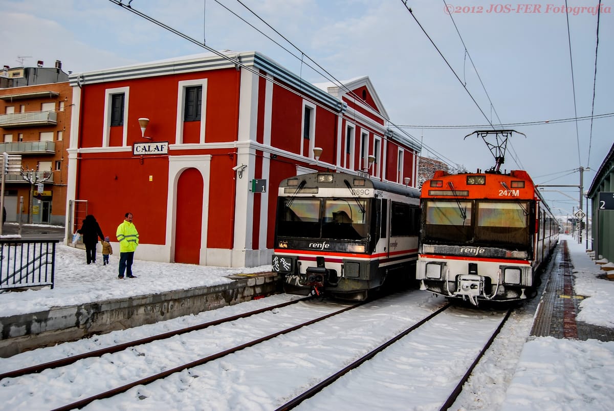 Passing at Calaf